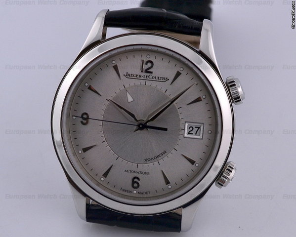 Jaeger-LeCoultre Master Memovox SS Silver Dial 40MM