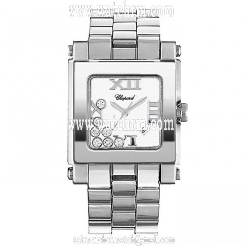 Chopard Happy Sport Square Ladies Watch 278496-3002