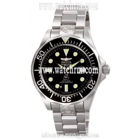 Invicta Grand Diver Black Men's Watch 3044