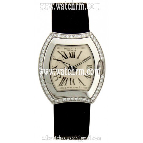 Bedat No. 3 Diamond Steel Ladies Watch 334.040.101