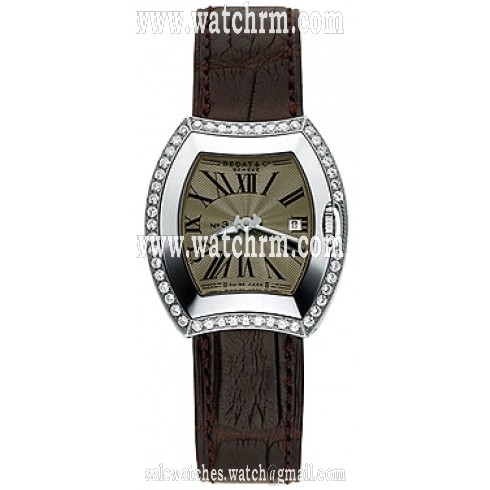 Bedat No. 3 Diamond Steel Ladies Watch 334.040.400