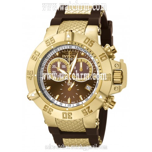 Invicta Subaqua Collection Gold-Tone Chronograph Men's Watch 5516