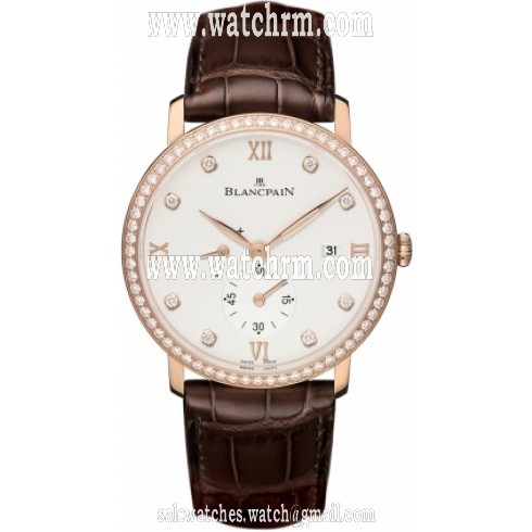 Blancpain Ultraplate White Dial Men's Watch 6606-2987-55b