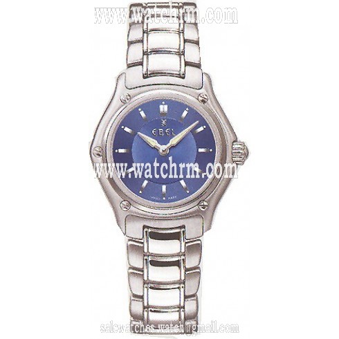 Ebel 1911 Mini Blue Dial Stainless Steel Ladies Quartz Watch 9090211-4365P