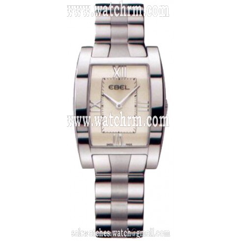 Ebel Tararwa Beige Dial Stainless Steel Ladies Quartz Watch