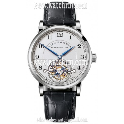 A. Lange 1815 Tourbillon Silver Dial Platinum 730.025