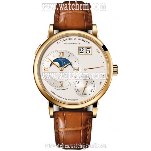 A Lange and Sohne Grande Lange 1 Moon Phase 18K Yellow Gold Men's Watch 139.021