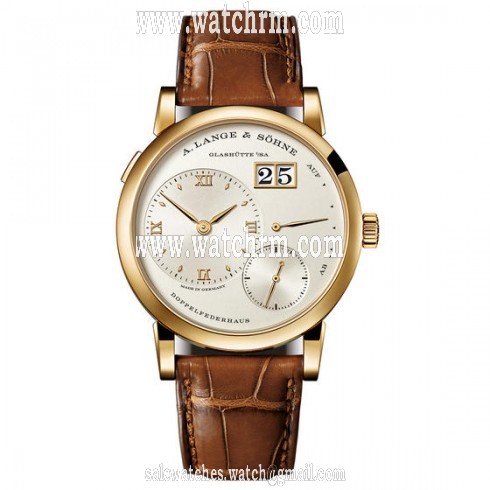 A. Lange and Sohne Lange 1 18K Yellow Gold Men's Watch 191.021