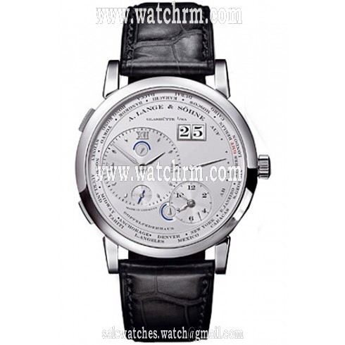 A. Lange and Sohne Lange 1 Time Zone Platinum Men's Watch 116.025