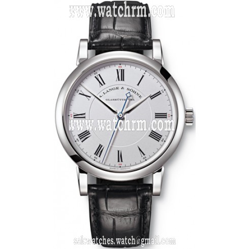 A. Lange and Sohne Richard Lange Silver Dial Platinum Men's Watch 232.025
