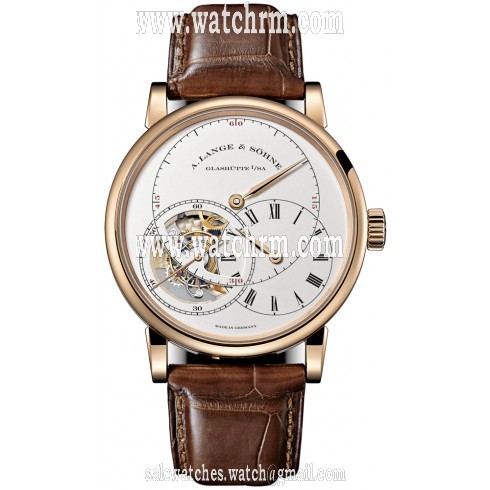 A. Lange and Sohne Richard Lange Tourbillon 18K Rose Gold Men's Watch 760.032
