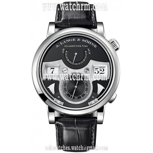 A. Lange and Sohne Zeitwerk Striking Time 18K White Gold Men's Watch 145.029