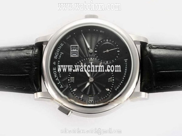 A.Lange Sohne Lange 1 101.035 Manual Winding Stainless Steel Bezel Mens Watch
