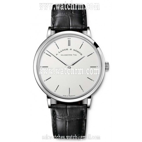 A. Lange & Sohne Saxonia Thin Silver Dial Men's Watch 211.026
