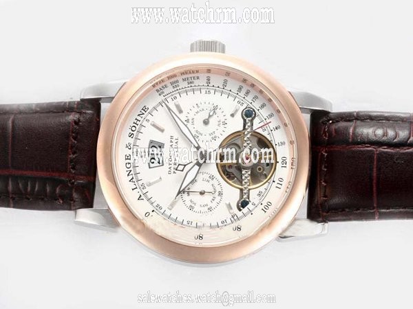 A.Lange Sohne Tourbograph Pour le Merite 701.001 Mens Manual Winding 38.5mm Watch