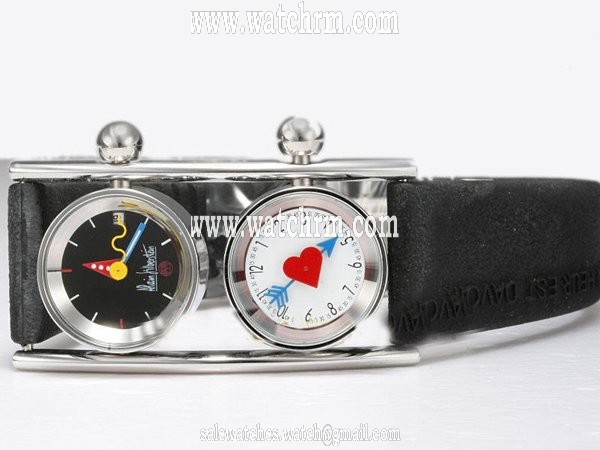 Alain Silberstein Karavan Moon KV12 Black Rubber Strap Womens Watch