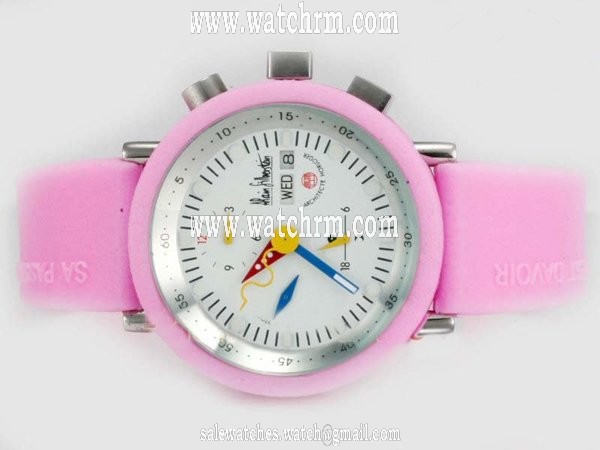 Alain Silberstein Klassik Krono Bauhaus Krono B2 ICE CREAM Automatic 40mm White Dial Watch