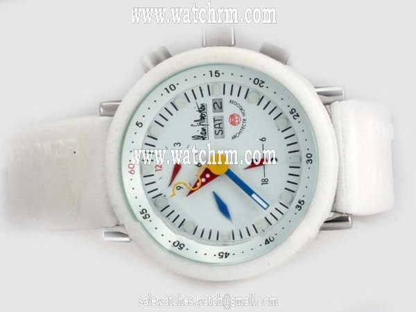 Alain Silberstein Klassik Krono Bauhaus Krono B2 LiCHEN Stainless Steel Bezel Automatic Watch
