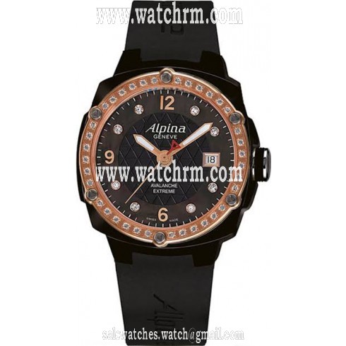 Alpina Avalanche Extreme Black Mother of Pearl Dial Ladies Watch AL-240MPBD3FBAEDC4