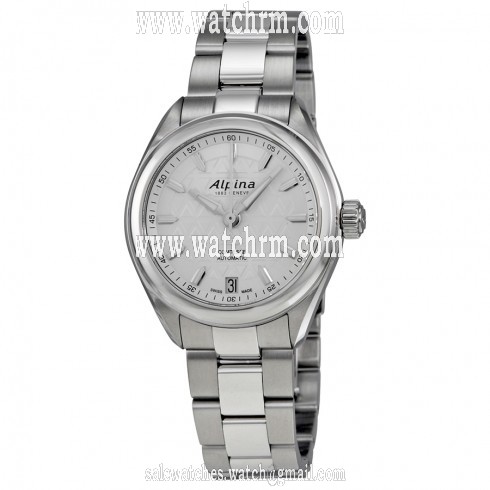 Alpina Comtesse Guilloche Dial Stainless Steel Automatic Watch AL-525ST2C6B