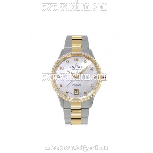 Alpina Comtesse Automatic Mother of Pearl Dial Ladies Watch AL-525APWD3CD3B