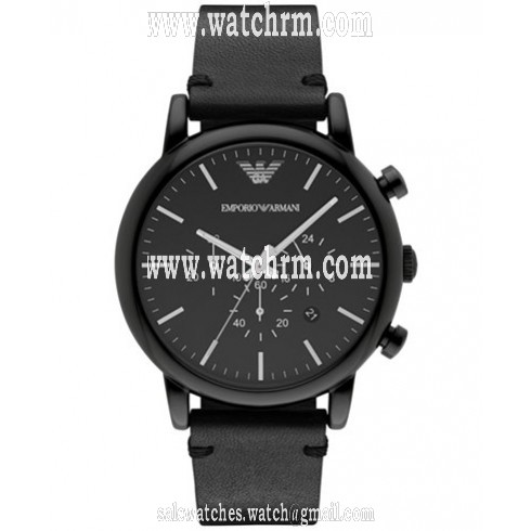 Armani Dress Black Dial Men's Chronograph Watch AR1918
