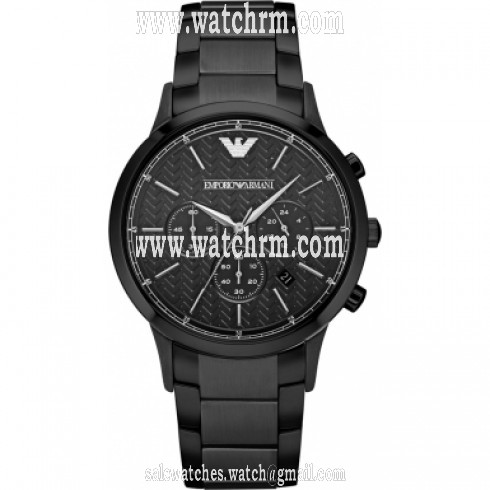 Armani Dress Black Dial Men's Chronograph Watch AR2485