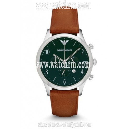 Armani Dress Green Dial Men's Chronograph Watch AR1941