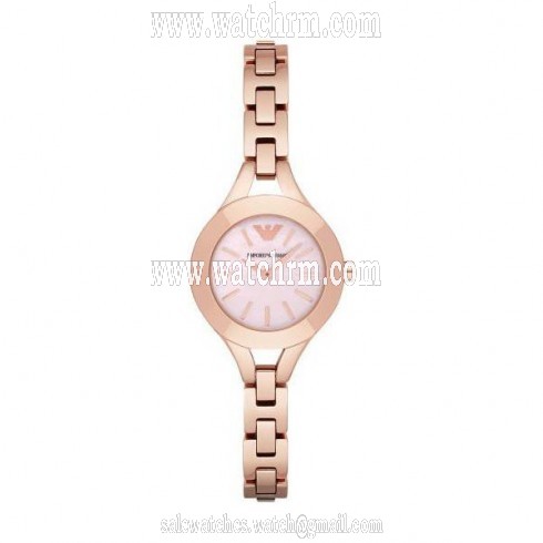 Armani Dress Pink Dial Ladies Watch AR7418