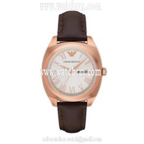Armani Dress White Guilloche Dial Men's Watch AR1939
