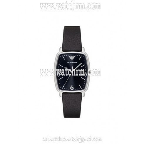 Armani Retro Black Dial Ladies Dress Watch AR2490