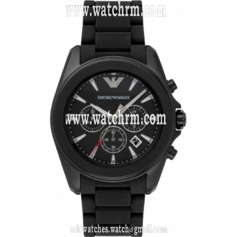 Armani Sport Black Dial Men's Chronograph Watch AR6092