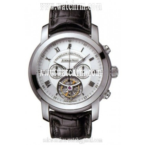 Audemars Piguet Jules Audemars Manual Winding Tourbillon White Gold Men's Watch 26010BC.OO.D002CR.01