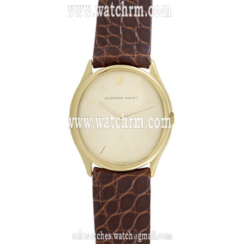 Audemars Piguet Champagne Dial 18kt Yellow Gold Ladies Watch 14459BAOO0002XX01
