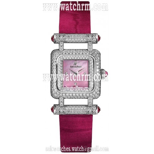 Audemars Piguet Deva Quartz Diamond Pink Mother of Pearl Ladies Watch 67422BC.ZZ.A069MR.01