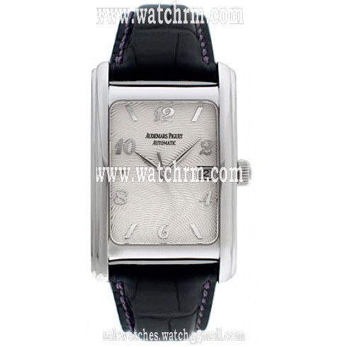 Audemars Piguet Edward Piguet 18kt White Gold Black Men's Watch 15121BC.OO.A002CR.01