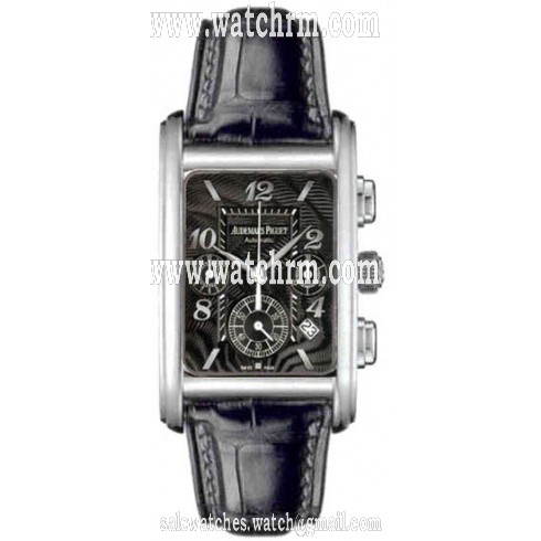 Audemars Piguet Edward Piguet 18kt White Gold Black Men's Watch 25987BC.OO.D002CR.01