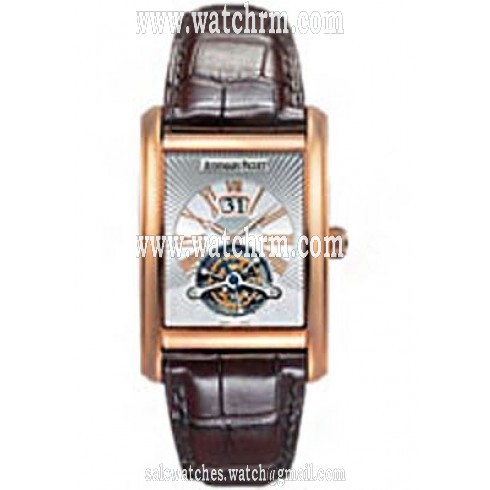 Audemars Piguet Edward Piguet Manual Wind Tourbillon Rose Gold Men's Watch 26006OR.OO.D088CR.01