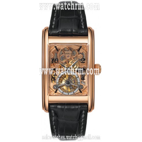 Audemars Piguet Edward Piguet Skeleton Dial Tourbillon 18 kt Rose Gold Men's Watch 25947OR.OO.D002CR.01