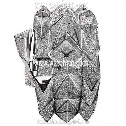 Audemars Piguet Haute Joaillerie Diamond Fury 18 Carat White Gold  Diamond Pave Dial Ladies 18 Carat White Gold Watch 79420BC.ZZ.9190BC.01