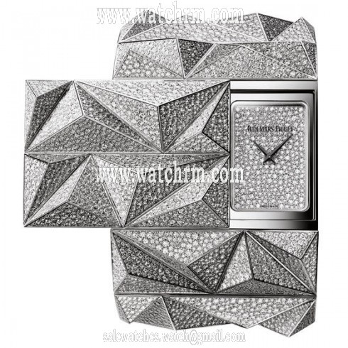 Audemars Piguet Haute Joaillerie Diamond Punk Diamond Pave Dial Ladies 18 Carat White Gold Watch 79418BC.ZZ.9188BC.01