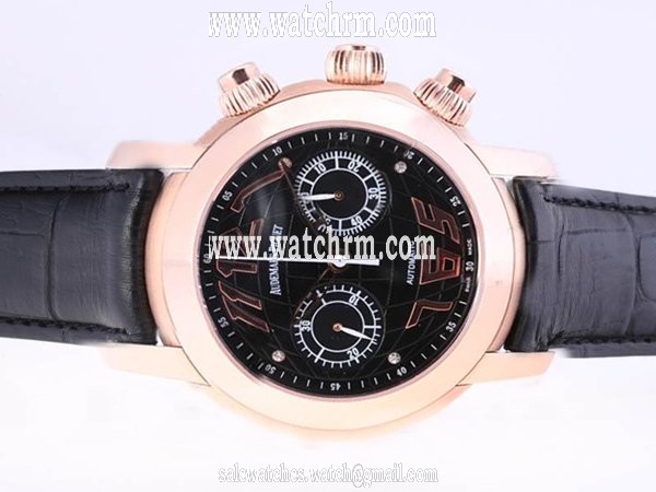 Audemars Piguet Jules Audemars 15056BC.OO.A002CR.01 41.5mm Automatic Black Dial Watch