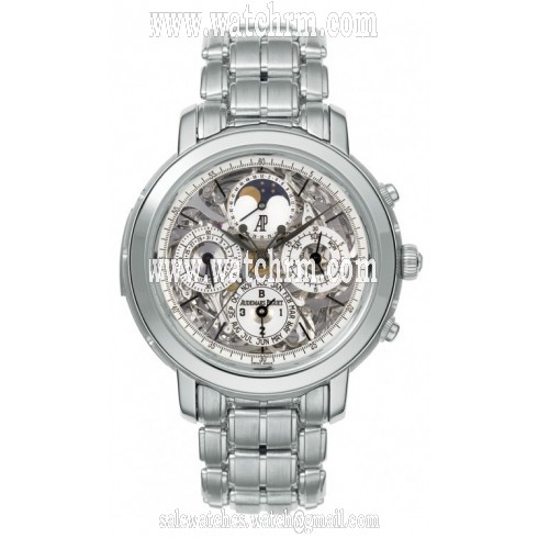 Audemars Piguet Jules Audemars Automatic Chronograph Multi-Function Platinum Men's Watch 26023PT.OO.1138PT.01