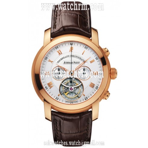 Audemars Piguet Jules Audemars Automatic Chronograph Rose Gold Men's Watch 26010OR.OO.D088CR.01
