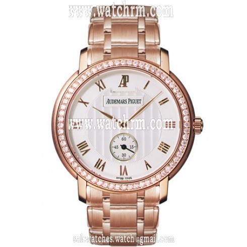 Audemars Piguet Jules Audemars Diamond Manual Wind Rose Gold Unisex Watch 15156OR.ZZ.1229OR.01