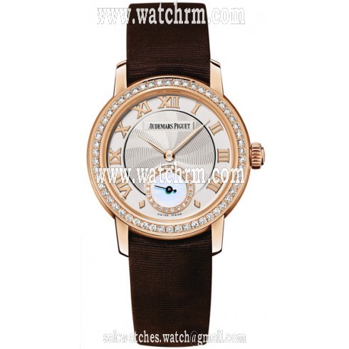 Audemars Piguet Jules Audemars Diamond Manual Winding Ladies Watch 77228OR.ZZ.A082MR.01