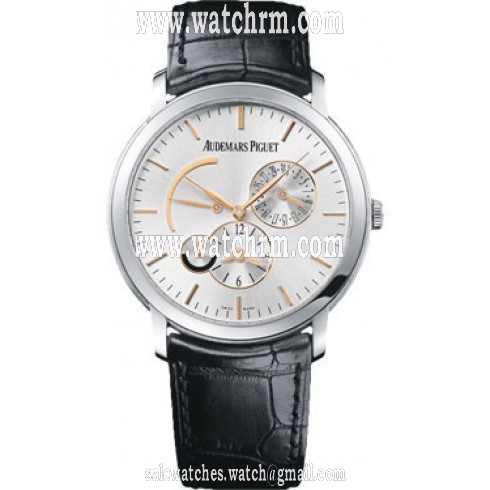 Audemars Piguet Jules Audemars Dual Time Silver Dial Automatic Men's Watch 26380BCOOD002CR01