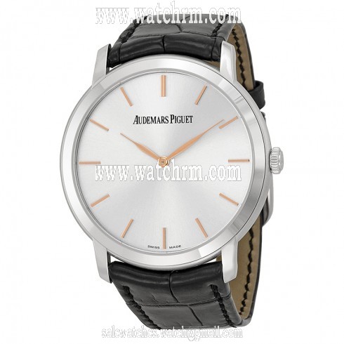 Audemars Piguet Jules Audemars Extra Thin Silver Dial Automatic Men's Watch 15180BCOOA002CR01