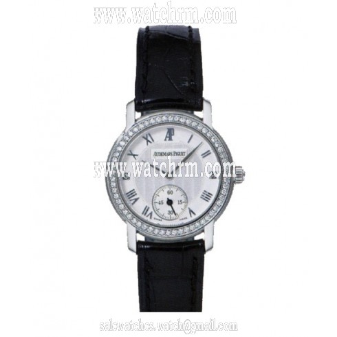 Audemars Piguet Jules Audemars Manual Wind Diamond White Gold Ladies Watch 77209BC.ZZ.A001CR.01