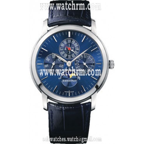 Audemars Piguet Jules Audemars Perpetual Calendar Blue Dial Men's Watch 26000PTOOD028CR01